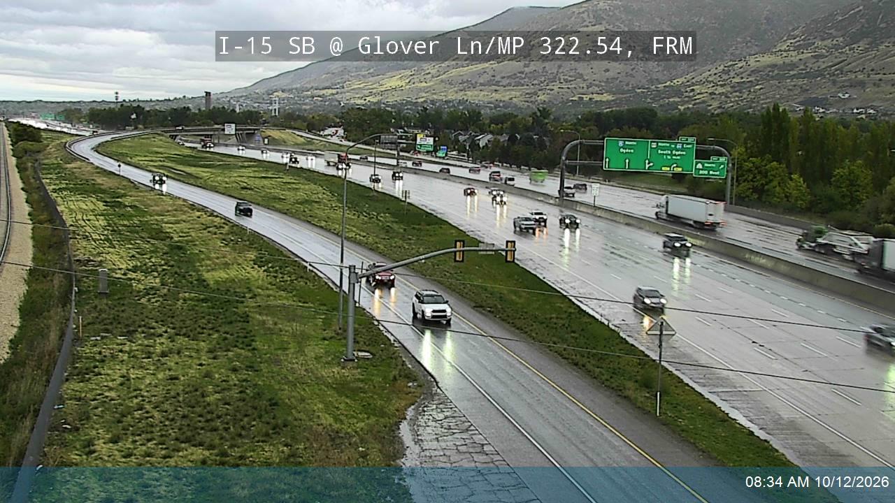 I-15 SB @ Glover Ln / MP 322.54, FRM