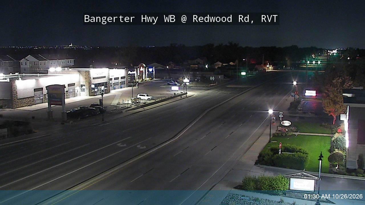 Bangerter Hwy / SR-154 WB @ Redwood Rd / SR-68, RVT