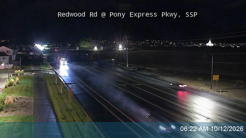 Redwood Rd / SR-68 @ Pony Express Pkwy, SSP