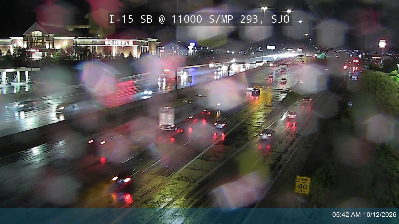 I-15 SB @ 11000 S / MP 293, SJO