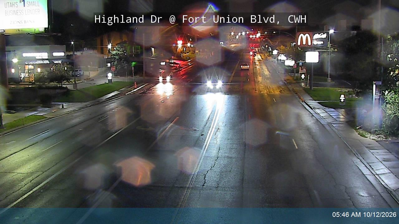 Highland Dr / 2000 E @ Fort Union Blvd / 7000 S, CWH