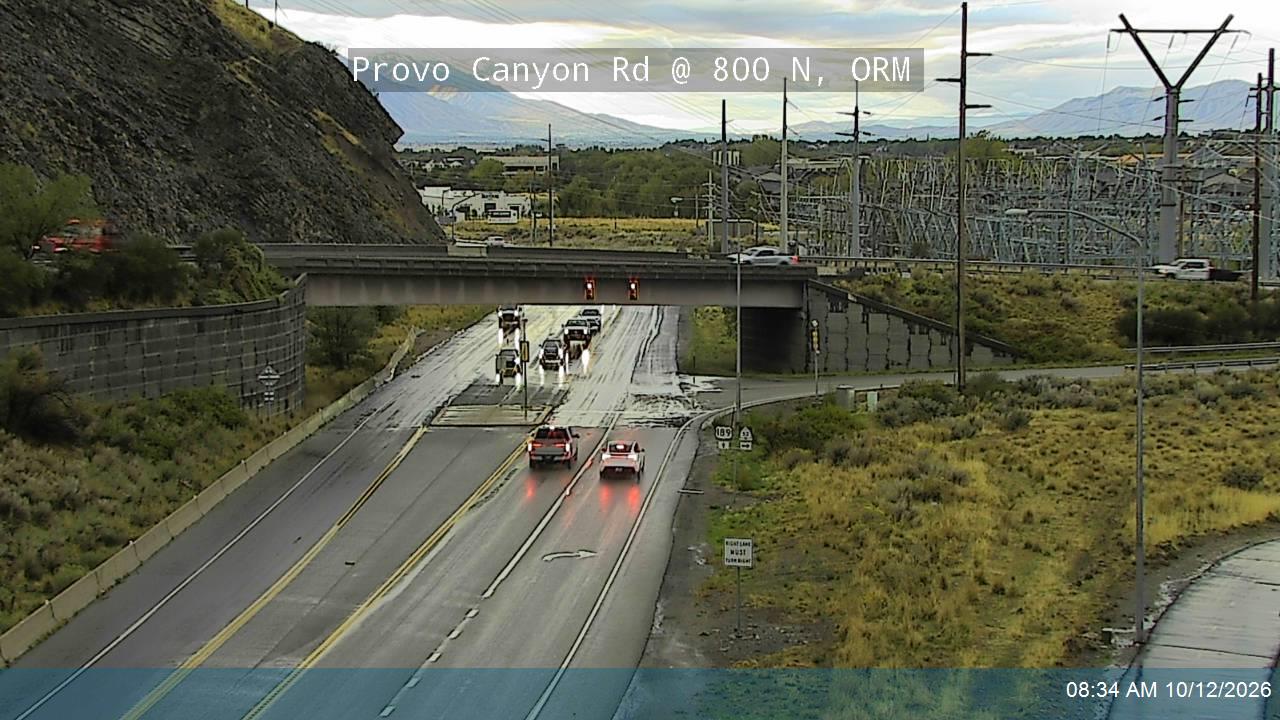 Provo Canyon Rd / US-189 @ 800 N / SR-52, ORM