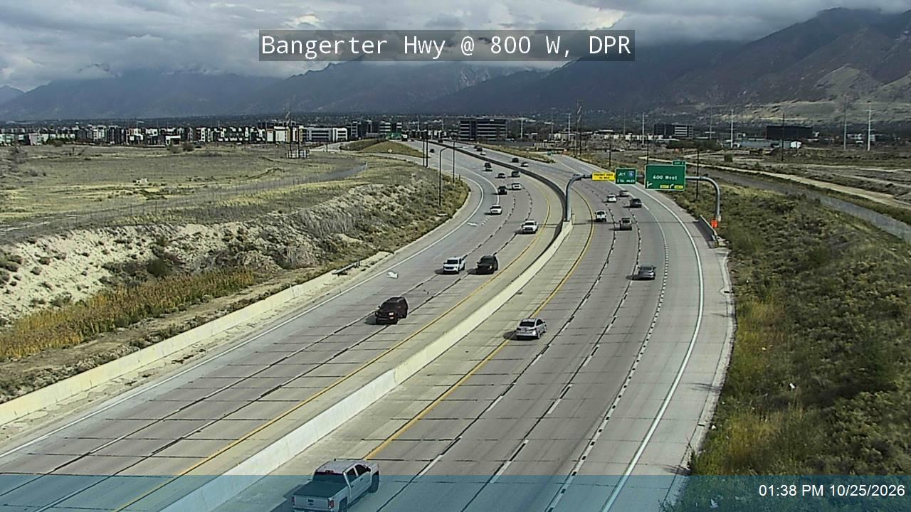 Bangerter Hwy / SR-154 @ 800 W / MP 1.86, DPR