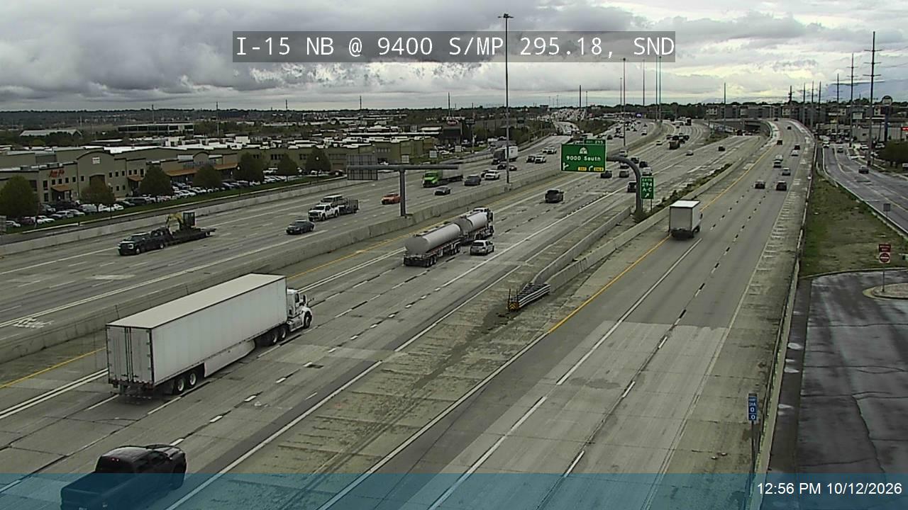 I-15 NB @ 9400 S / MP 295.18, SND