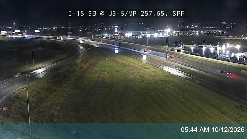 I-15 SB @ US-6 / MP 257.65, SPF