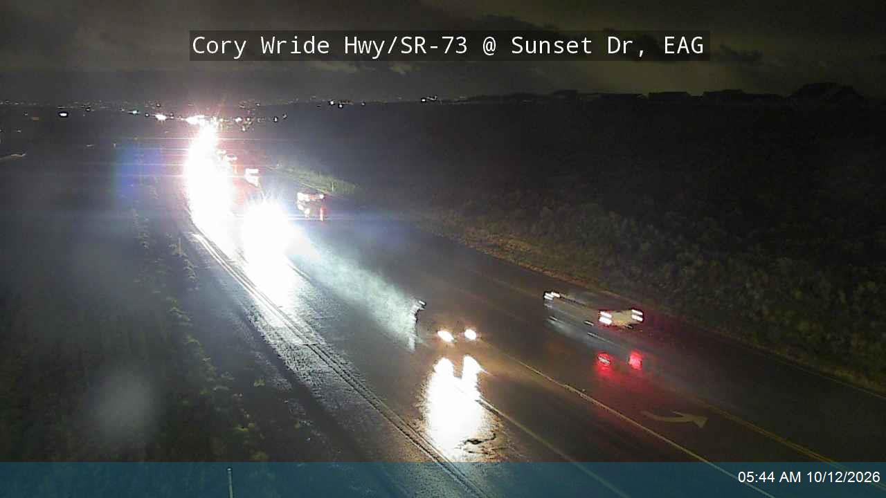 Cory Wride Hwy / SR-73 @ Sunset Dr, EAG