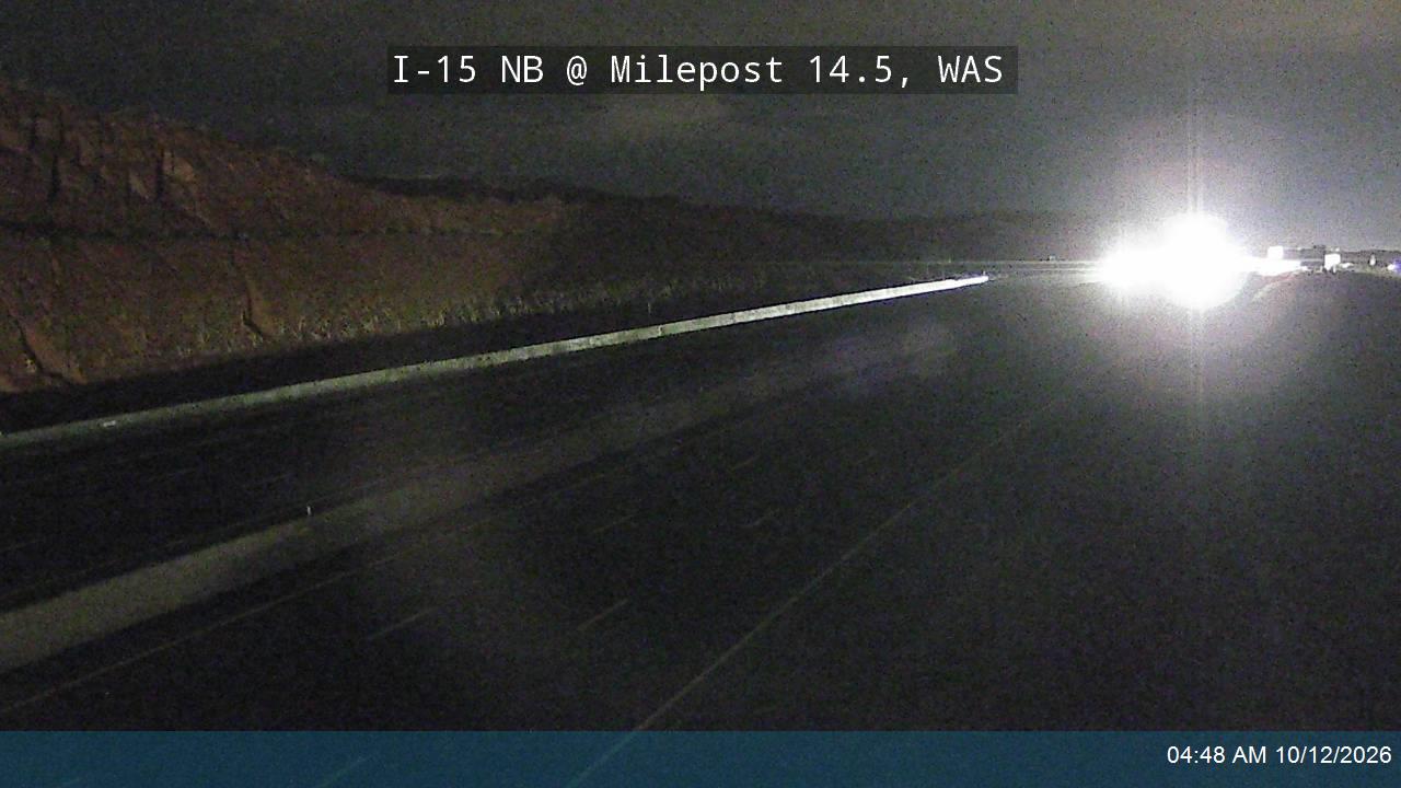 I-15 NB @ Milepost 14.5, WAS