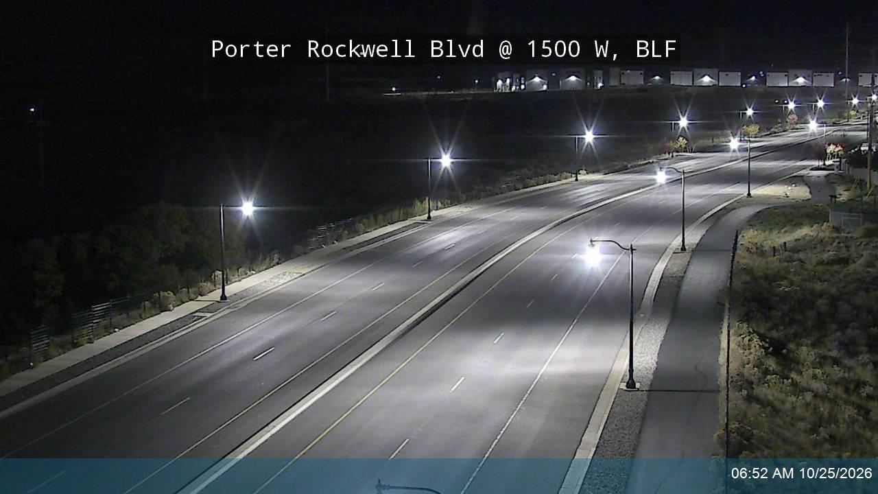 Porter Rockwell Blvd / SR-131 @ 1500 W, BLF