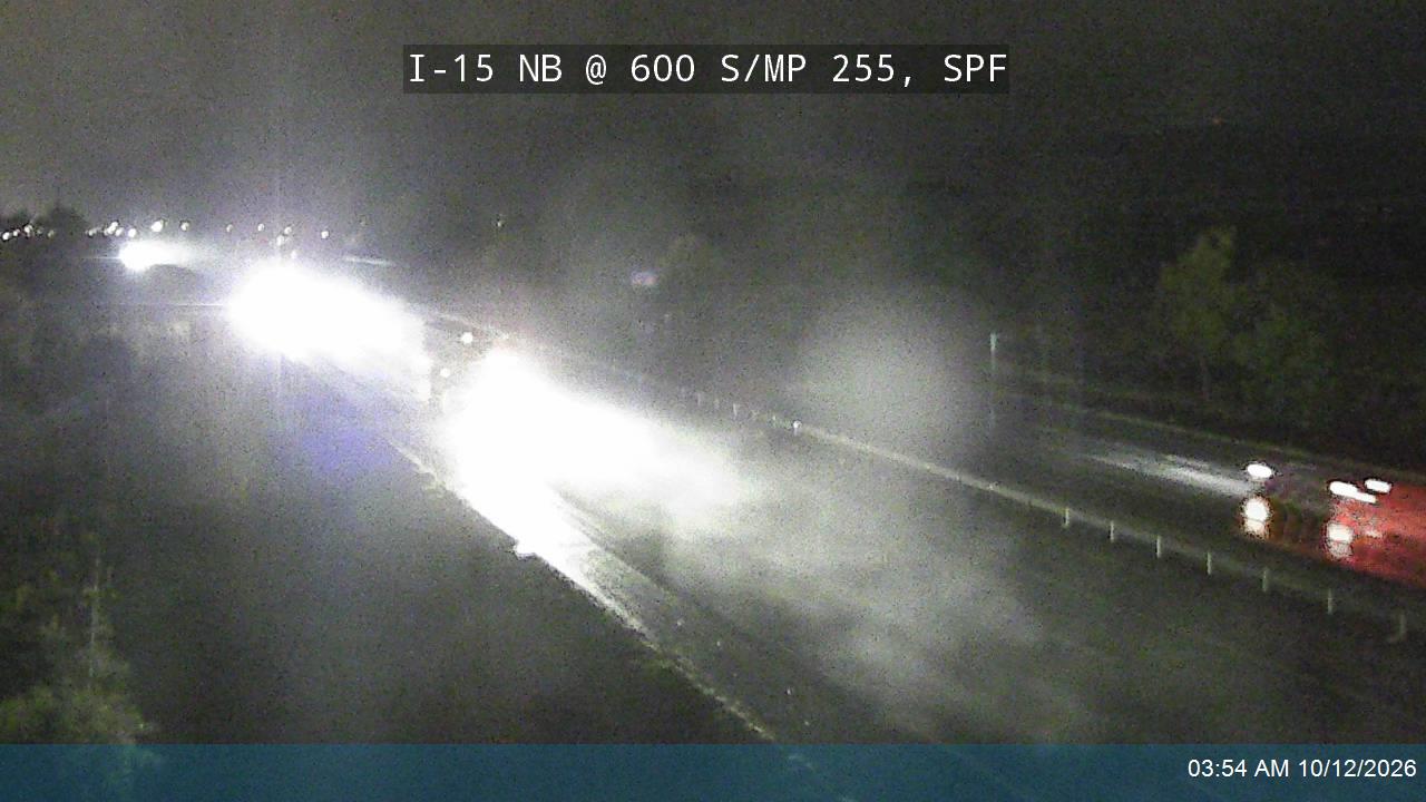 I-15 NB @ 600 S / MP 255, SPF