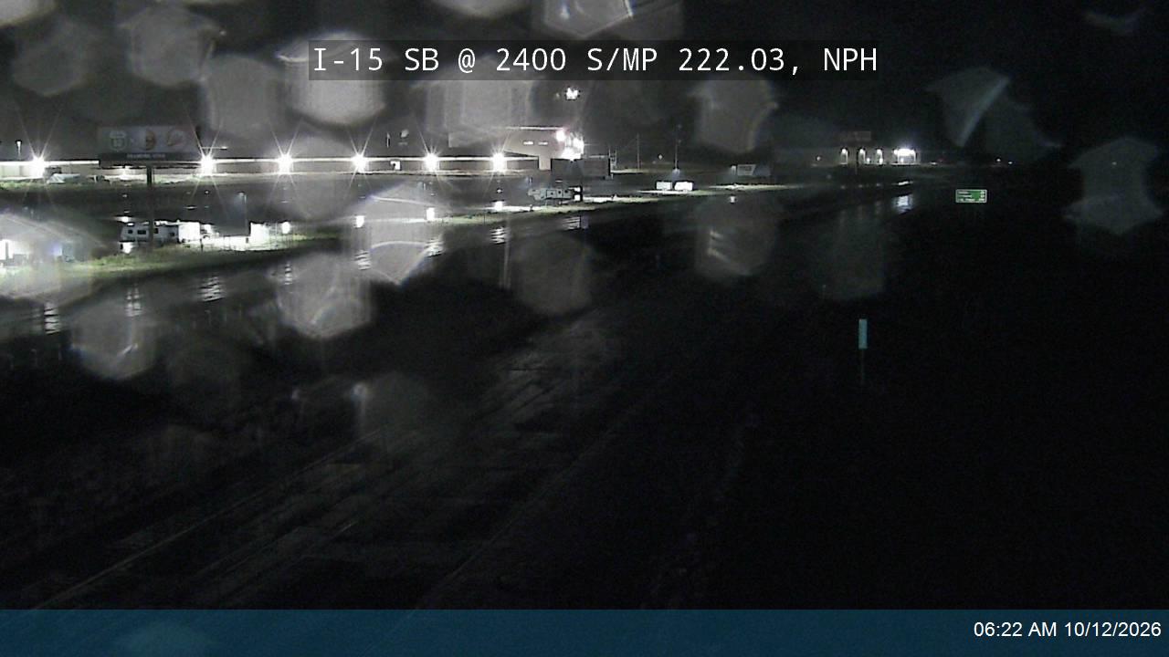 I-15 SB @ 2400 S / MP 222.03, NPH