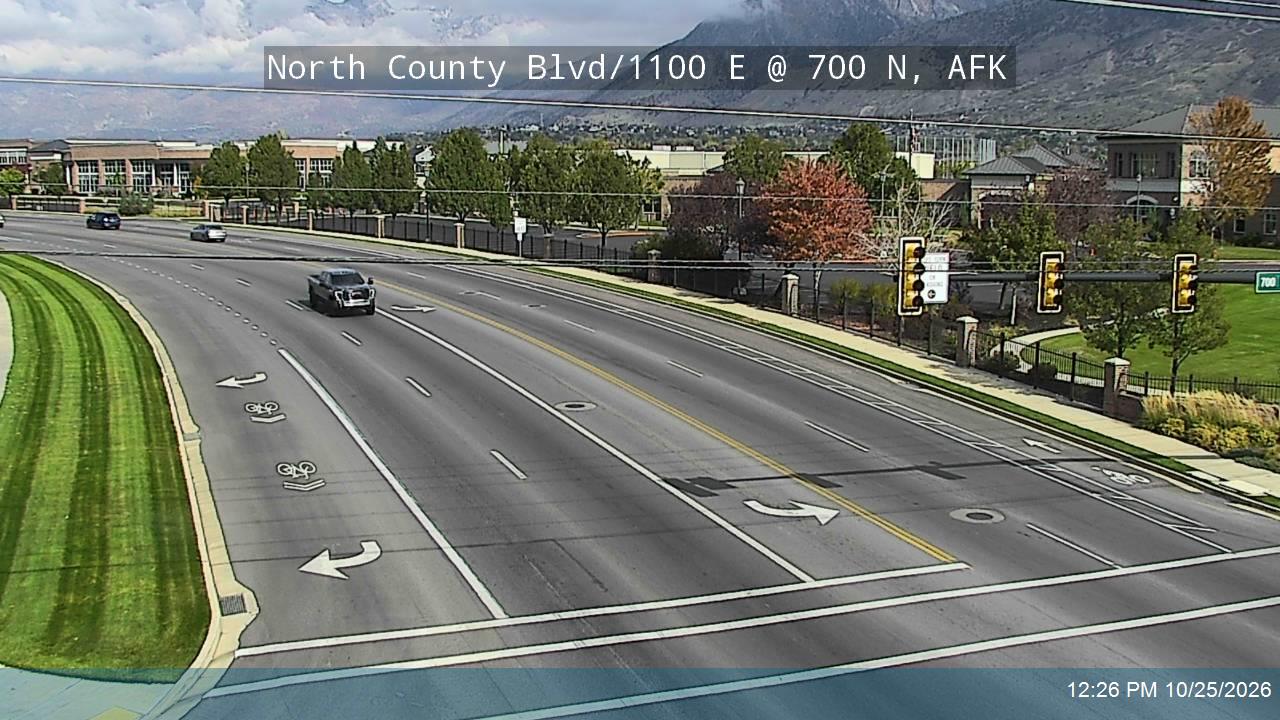 North County Blvd / 1100 E / SR-129 @ 700 N, AFK