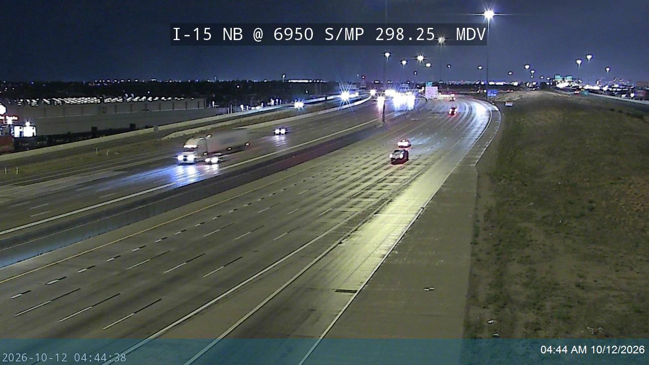 I-15 NB @ 6950 S / MP 298.25, MDV
