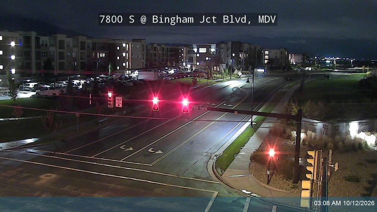 Center St / 7800 S @ Bingham Jct Blvd / 880 W, MDV