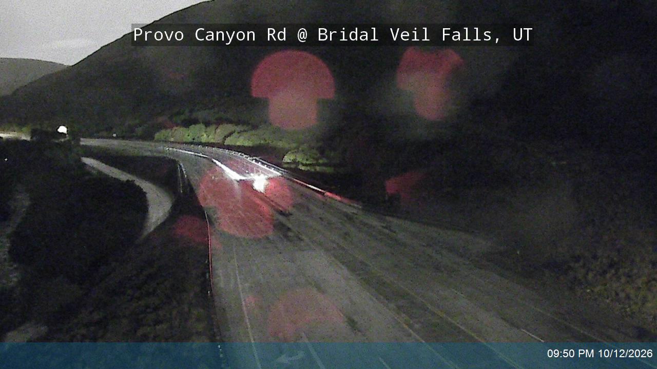 Provo Canyon Rd / US-189 @ Bridal Veil Falls / MP 11.15, UT