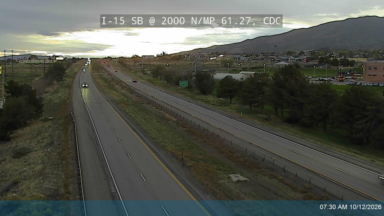 I-15 SB @ 2000 N / MP 61.27, CDC