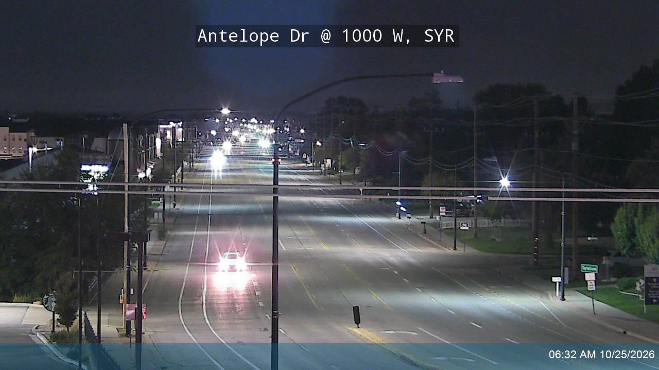 Antelope Dr / 1700 S / SR-108 @ 1000 W, SYR