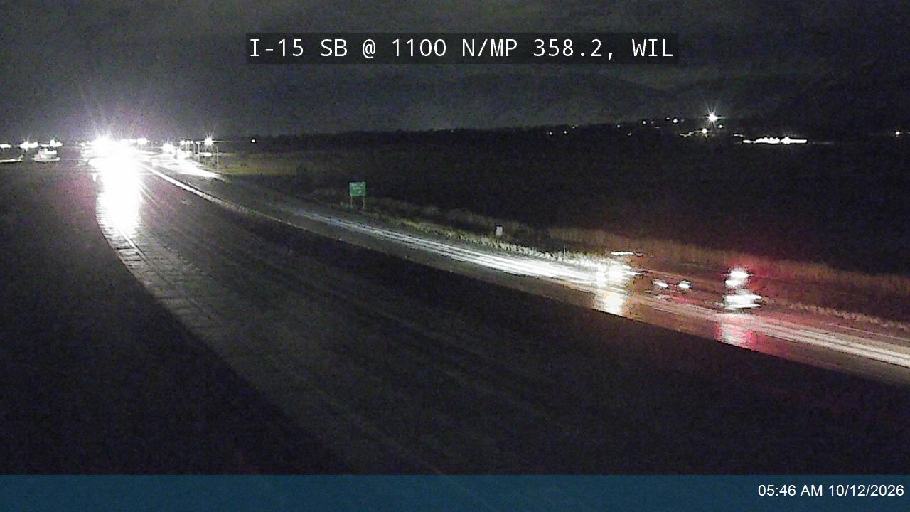 I-15 SB @ 1100 N / MP 358.2, WIL