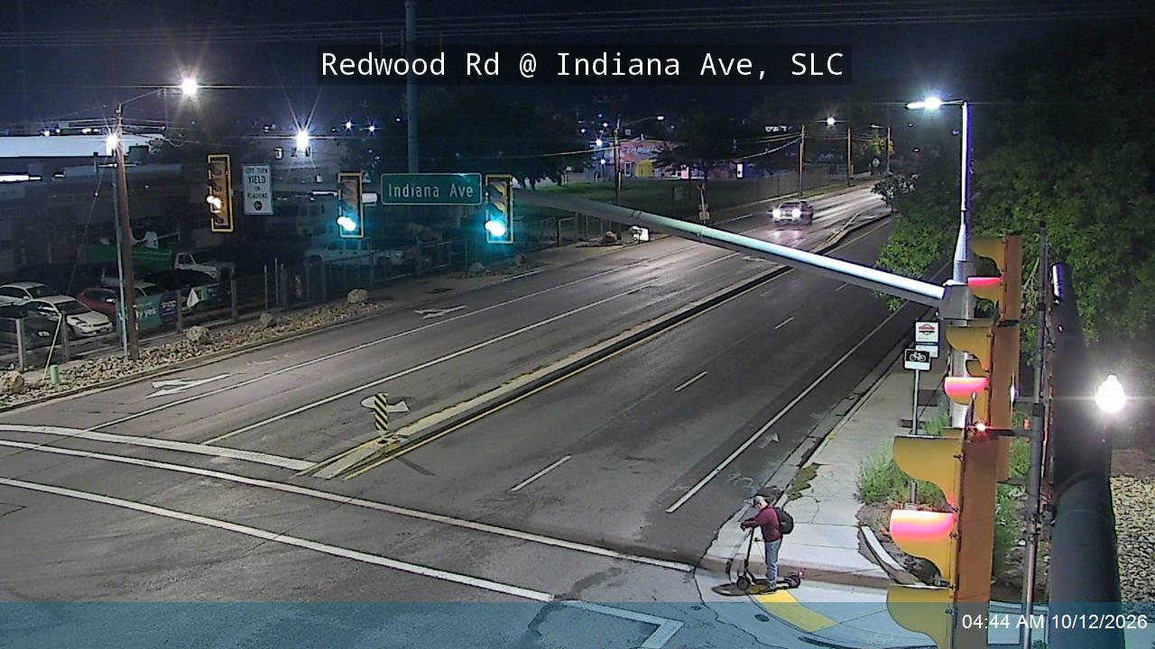 Redwood Rd / SR-68 @ Indiana Ave / 850 S, SLC