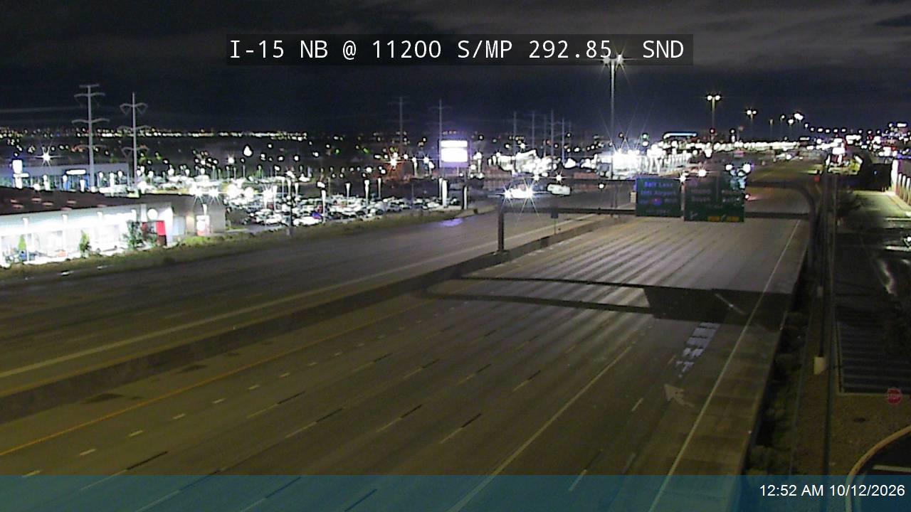 I-15 NB @ 11200 S / MP 292.85, SND