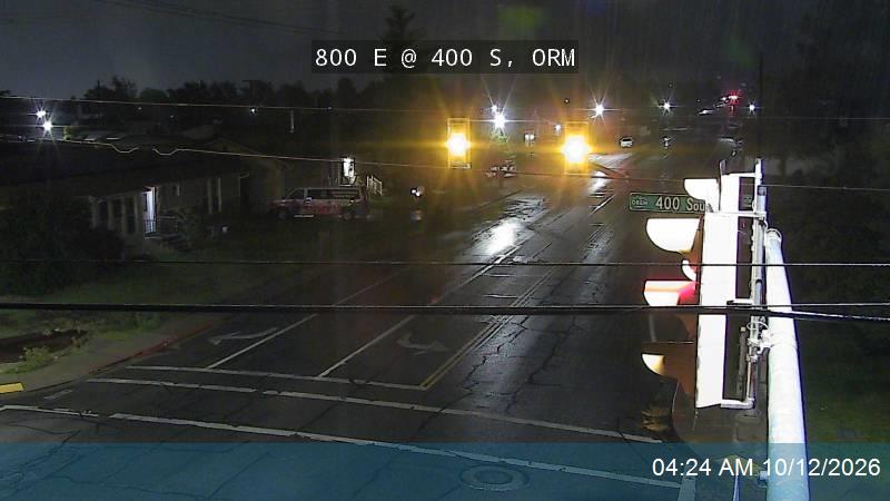 800 E @ 400 S, ORM