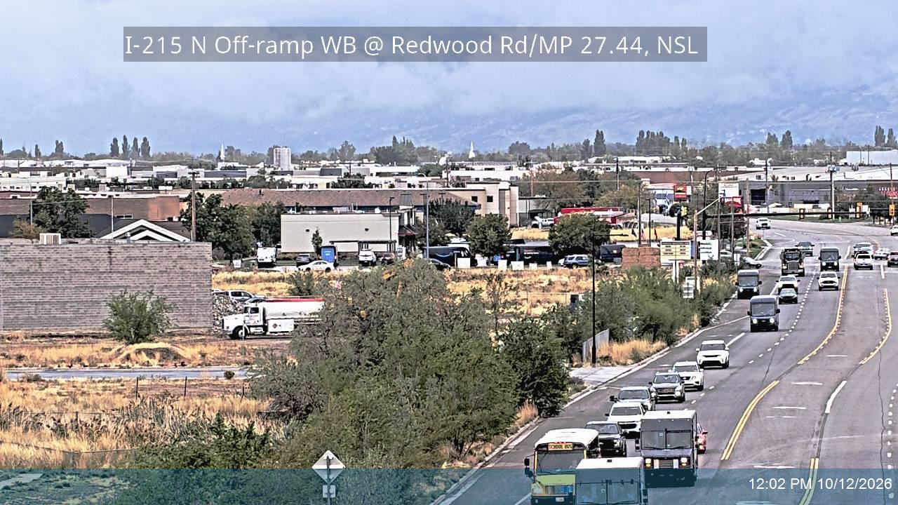 I-215 N Off-ramp WB @ Redwood Rd / SR-68 / MP 27.44, NSL