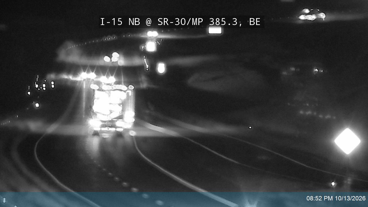 I-15 NB @ SR-30 / MP 385.3, BE