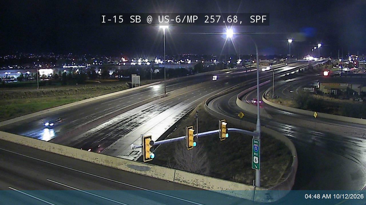 I-15 SB @ US-6 / MP 257.68, SPF