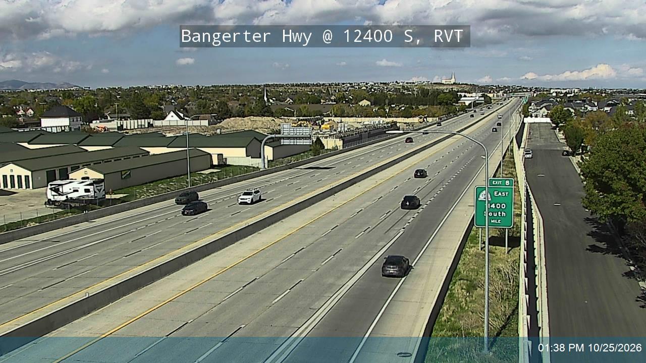 Bangerter Hwy / SR-154 @ 12400 S, RVT