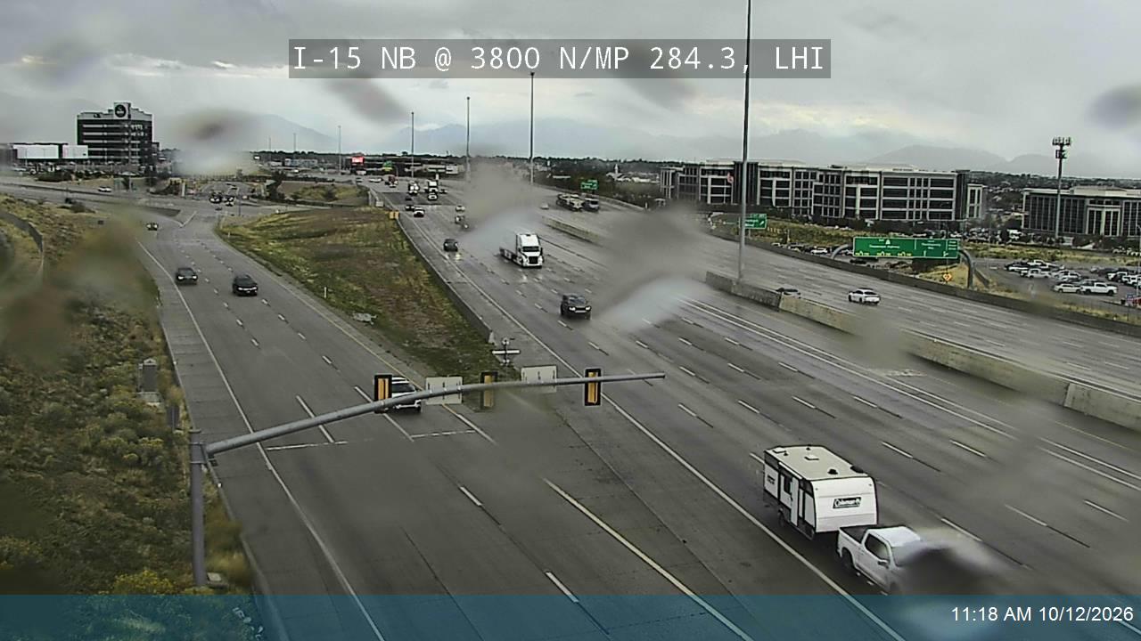 I-15 NB @ 3800 N / Adobe Way / MP 284.3, LHI
