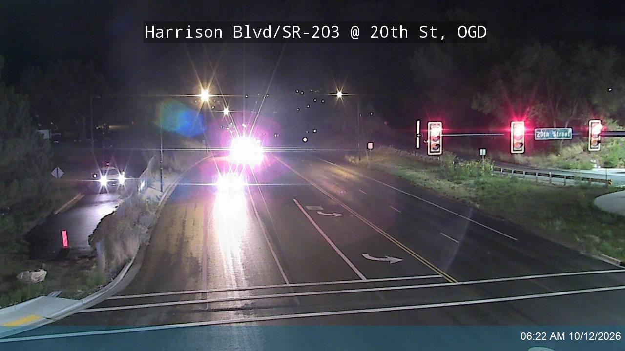 Harrison Blvd / 1200 E / SR-203 @ 20th St, OGD