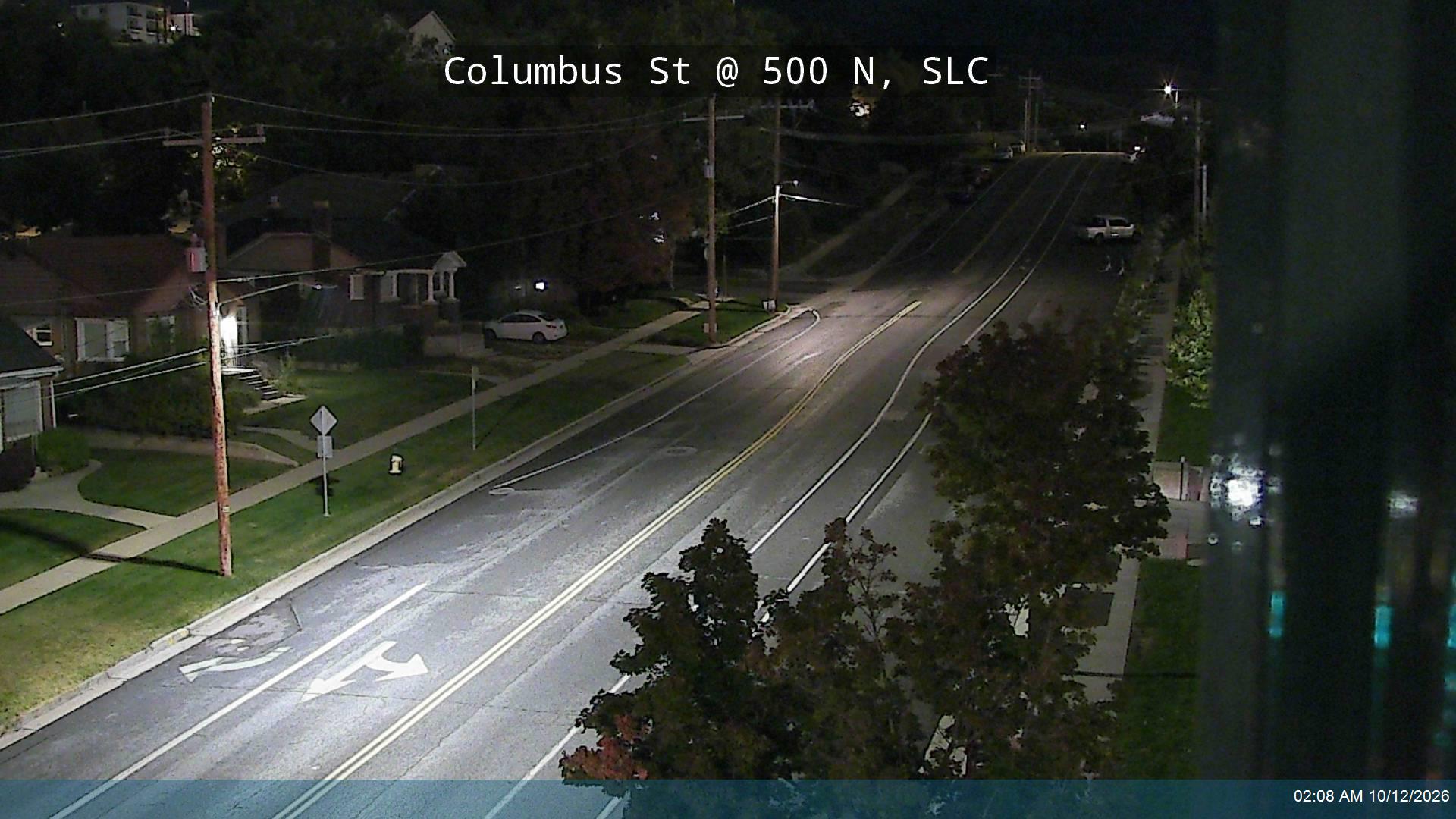 Columbus St / SR-186 @ 500 N, SLC