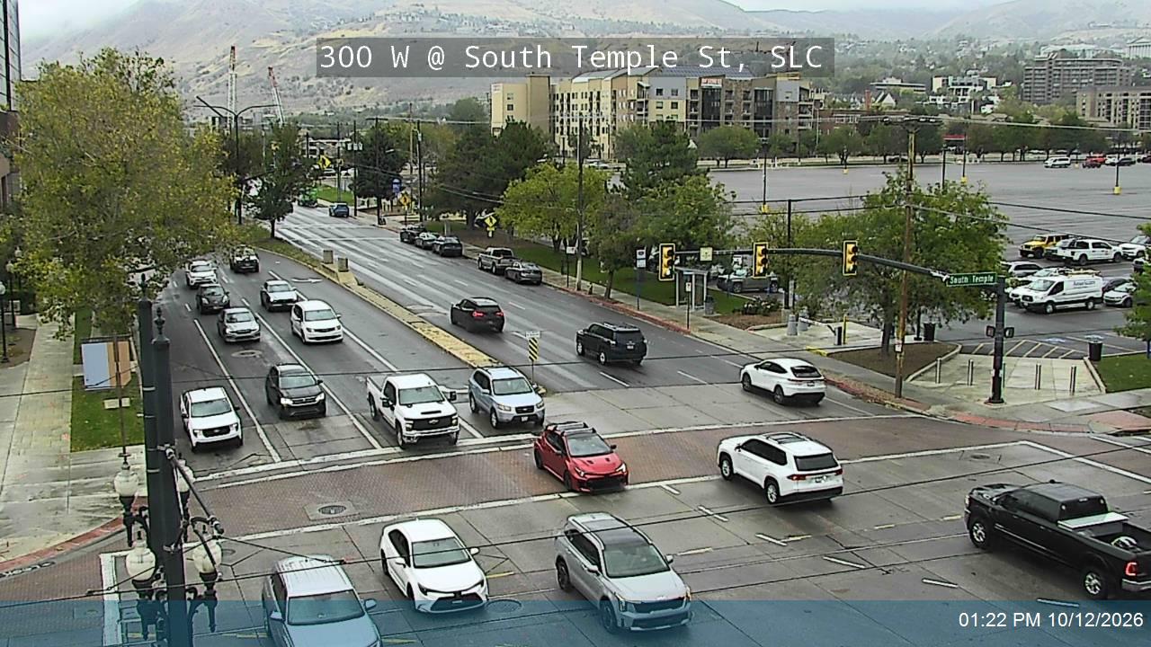 300 W / John Stockton Dr / US-89 @ South Temple St, SLC