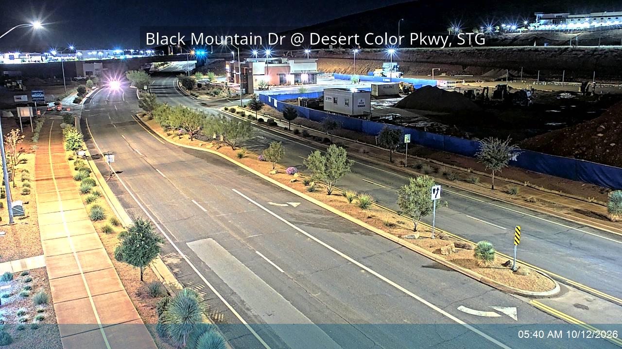 Southern Pkwy / SR-7 / SB Ramp (Black Mountain Dr) @ Desert Color Pkwy, STG
