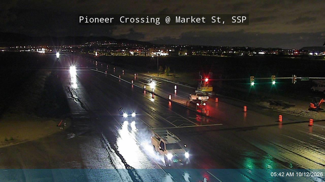 Pioneer Crossing / SR-145 @ Market St, SSP