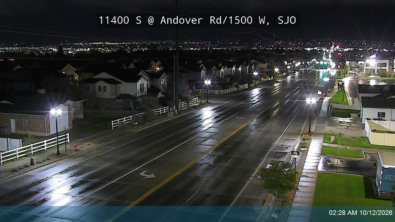 11400 S / SR-175 @ Andover Rd / 1500 W, SJO