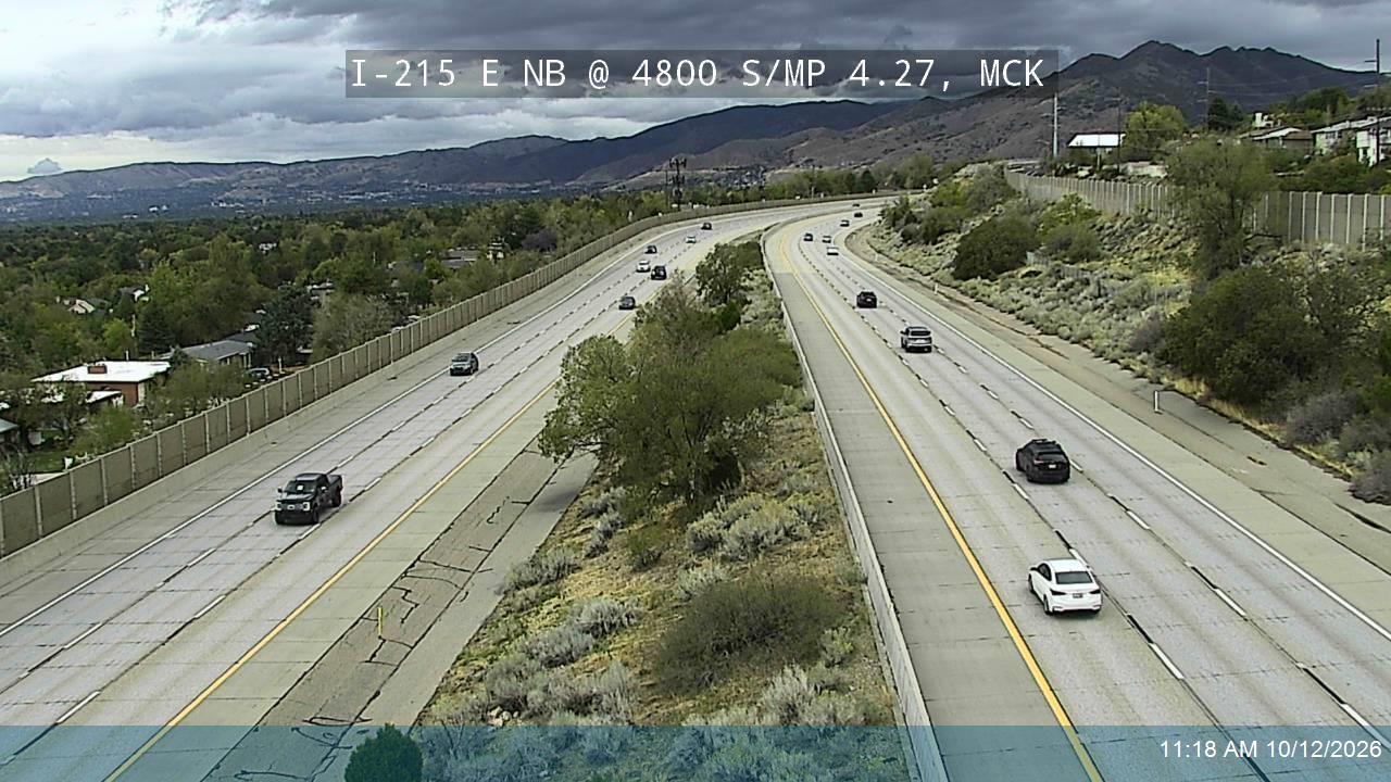 I-215 E NB @ 4800 S / MP 4.27, MCK