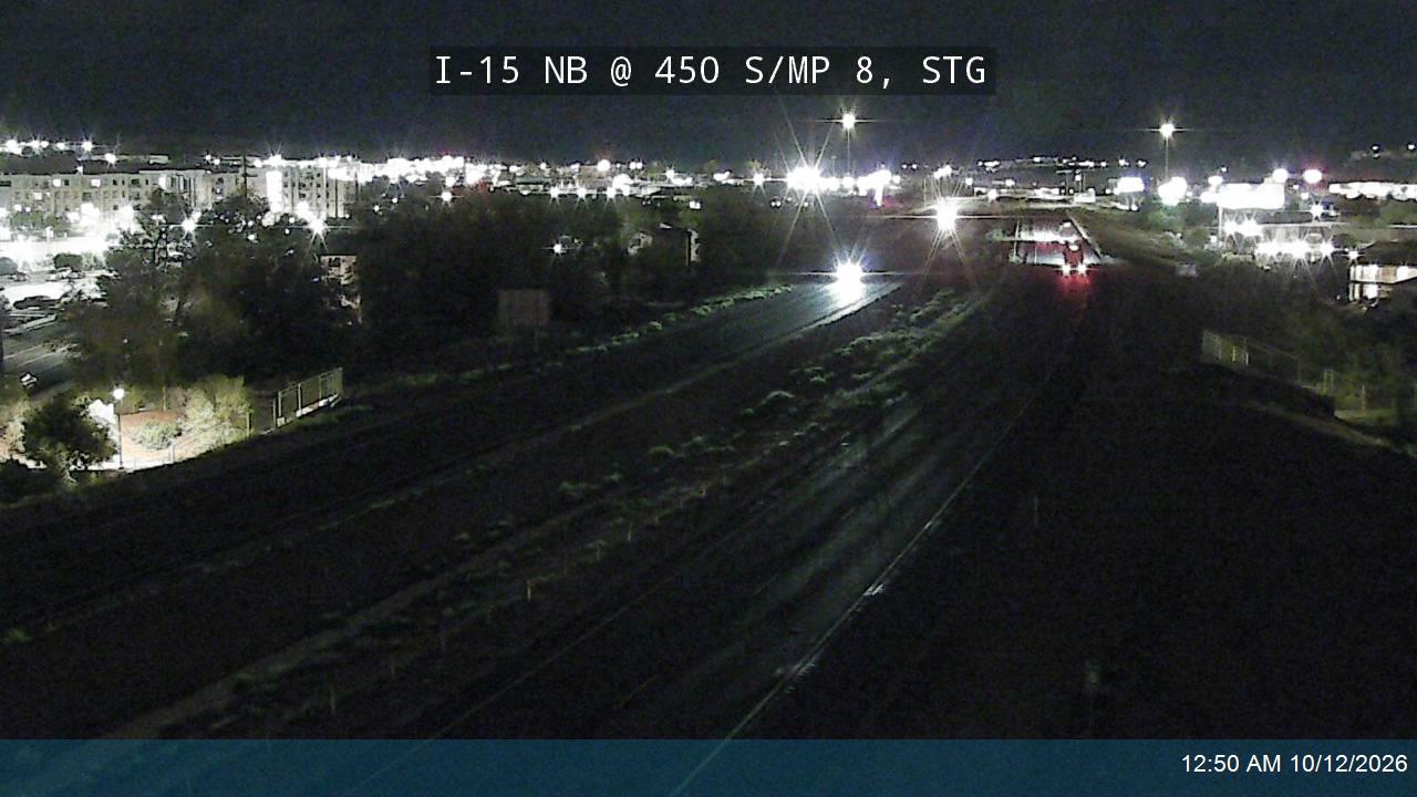 I-15 NB @ 450 S / MP 8, STG