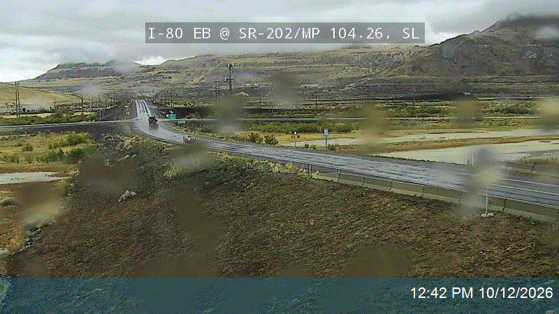 I-80 EB @ SR-202 / MP 104.26, SL