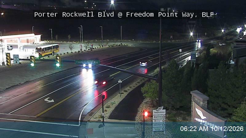 Porter Rockwell Blvd / SR-131 @ Freedom Point Way, BLF