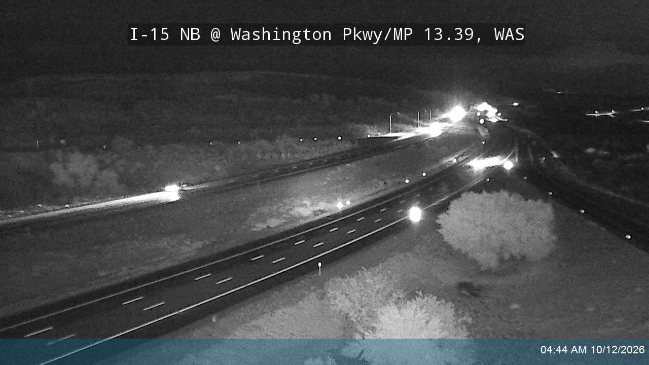 I-15 NB @ Washington Pkwy / MP 13.39, WAS