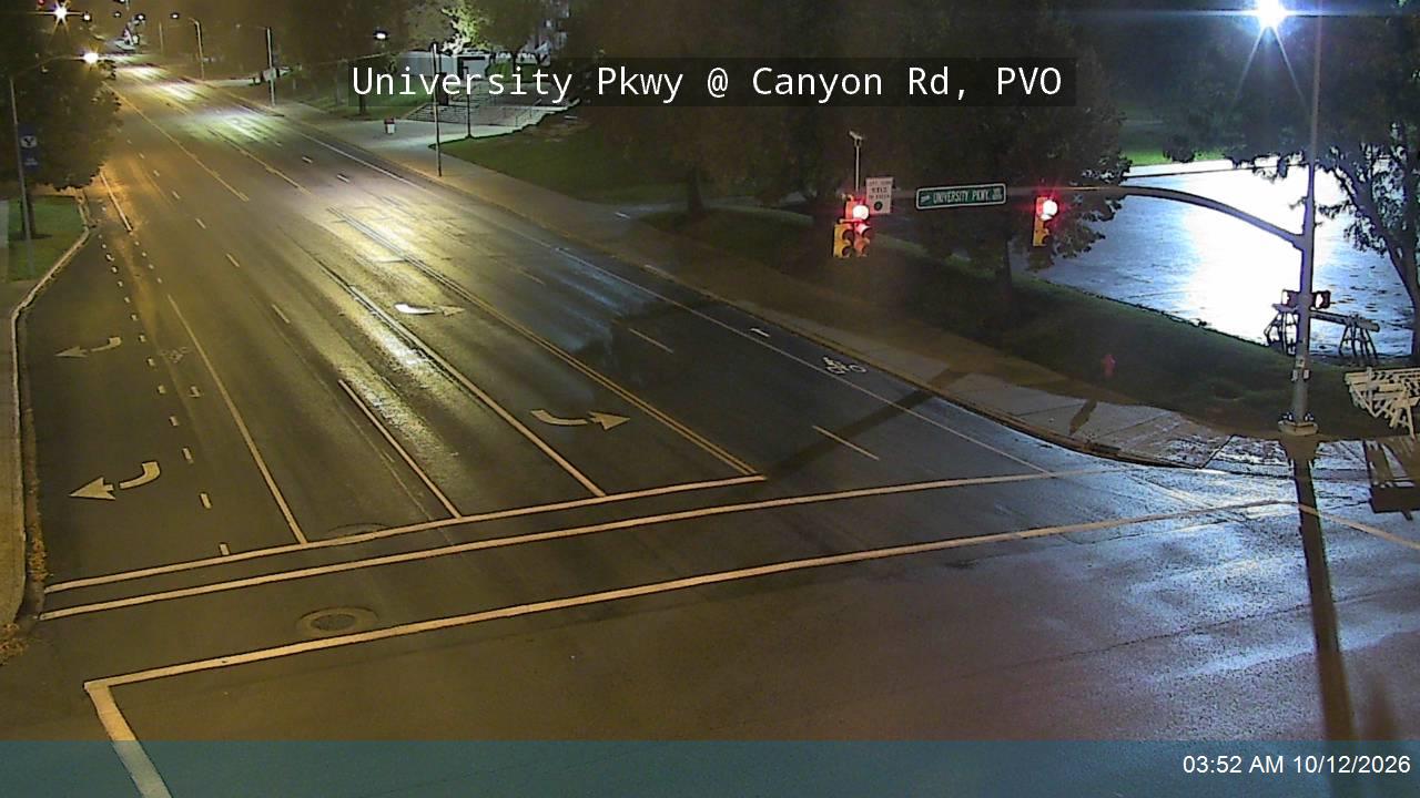 University Pkwy / 1650 N @ Canyon Rd / 150 E, PVO