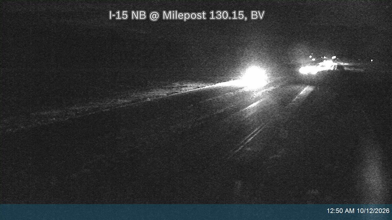 I-15 NB @ Milepost 130.15, BV