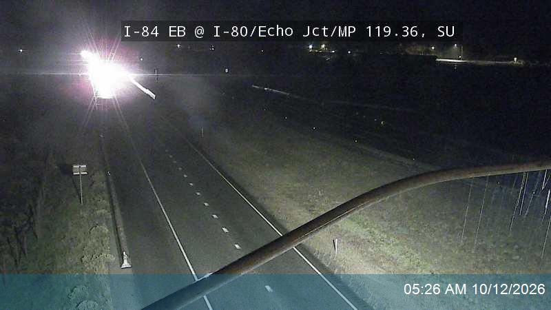 I-84 EB @ I-80 / Echo Jct / MP 119.36, SU (Local)