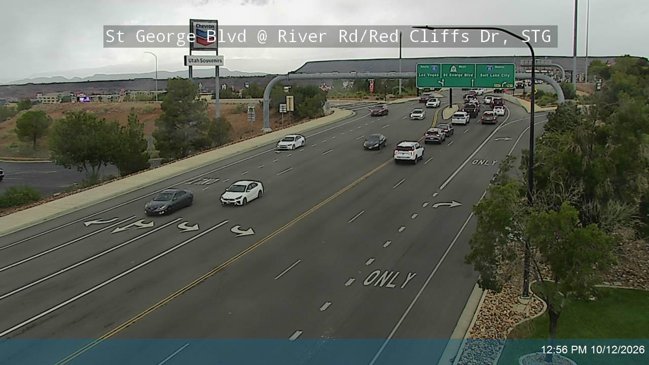 St George Blvd / SR-34 @ River Rd / Red Cliffs Dr, STG