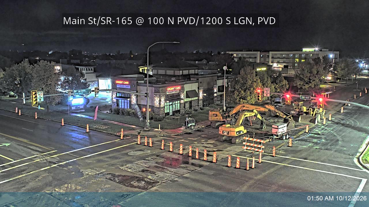 Main St / SR-165 @ 100 N PVD / 1200 S LGN, PVD