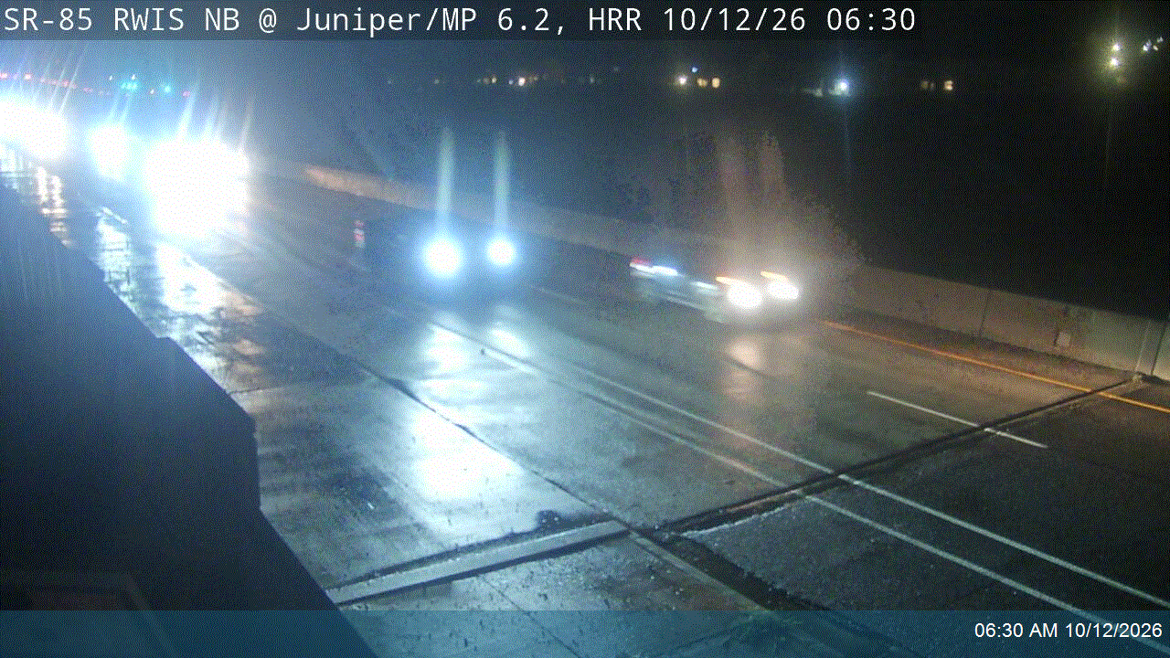 Mountain View / SR-85 RWIS NB @ 14600 S / Juniper, HRR