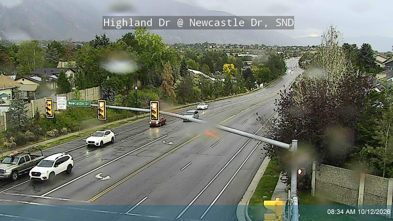 Highland Dr / 2000 E @ Newcastle Dr / 8890 S, SND