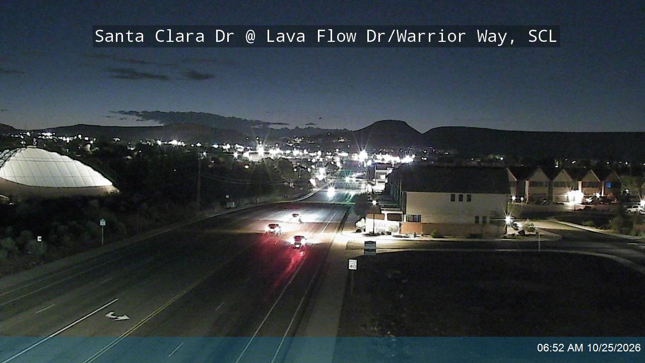 Santa Clara Dr @ Lava Flow Dr / Warrior Way, SCL