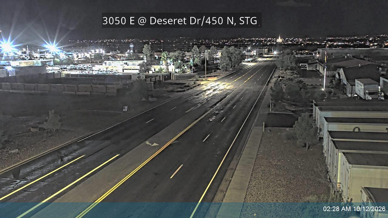 3050 E @ Deseret Dr / 450 N, STG