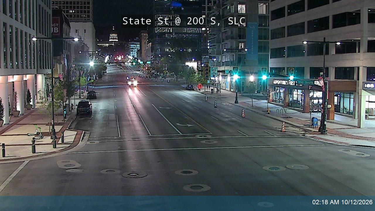State St / SR-186 @ 200 S, SLC